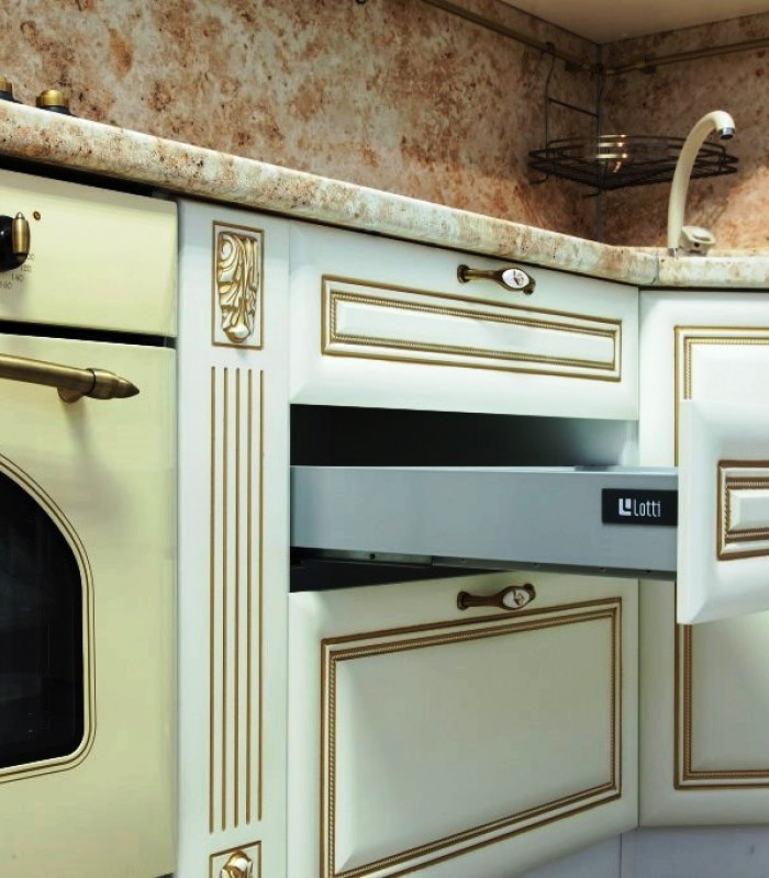 Кухня 021 Патина Золото