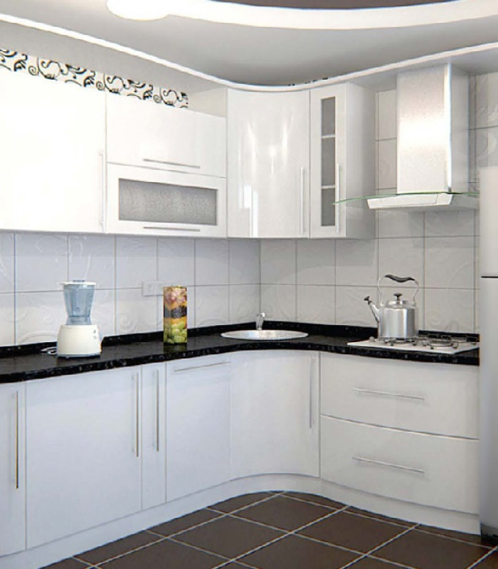 Кухня 051 МДФ Пластик