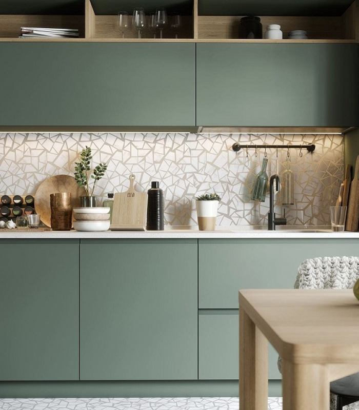 Кухня 011 МДФ матовый