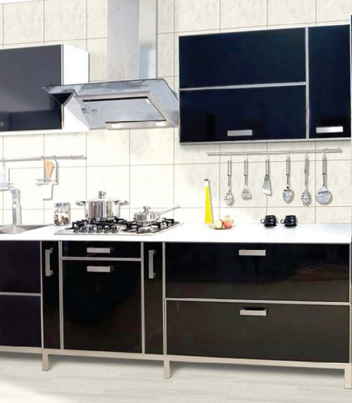 Кухня 048 МДФ Пластик