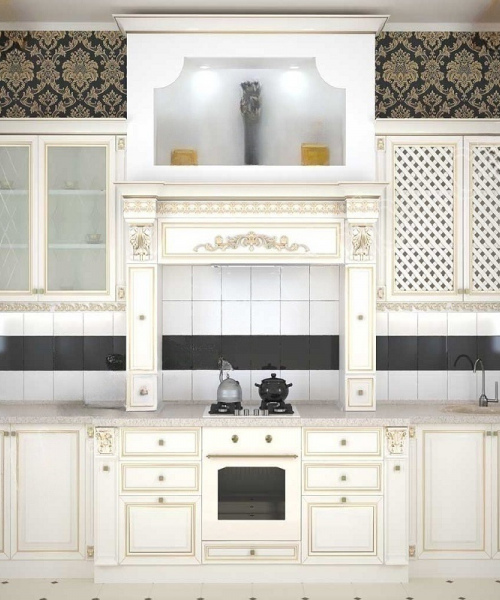 Кухня 027 Патина Золото