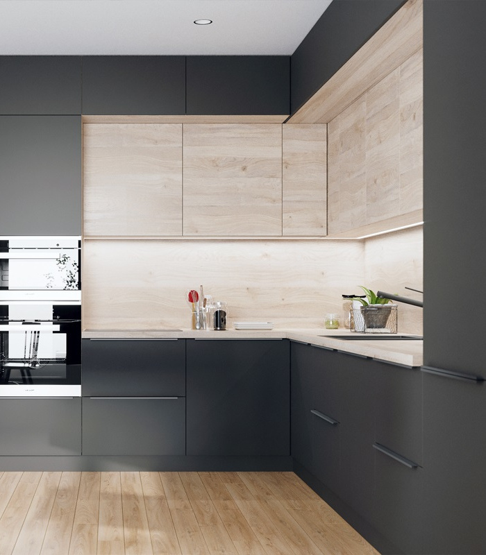 МДФ матовый. Кухня 002.