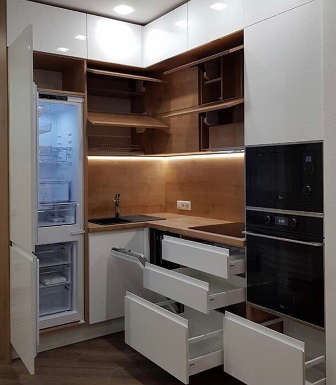 Кухня 037 МДФ Глянец