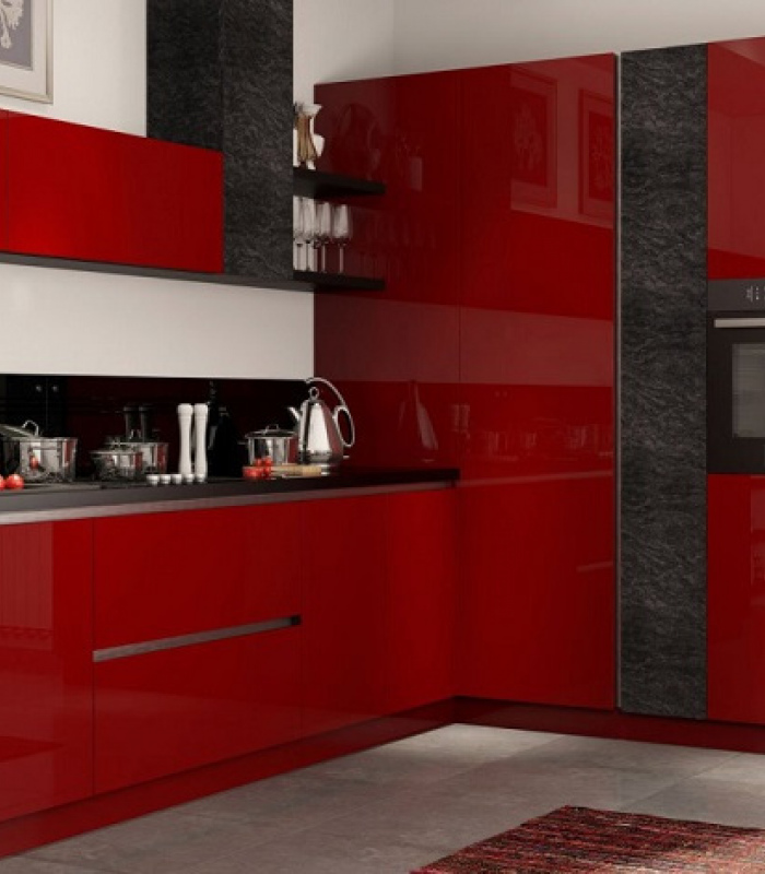 Кухня 043 МДФ Глянец