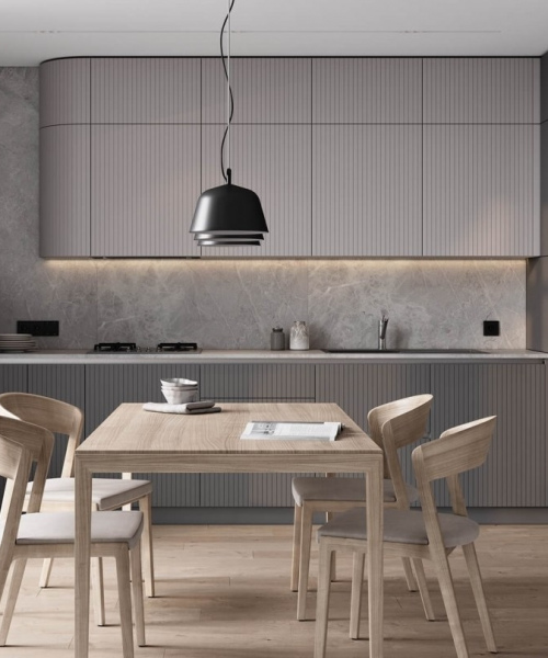 Кухня 012 МДФ матовый