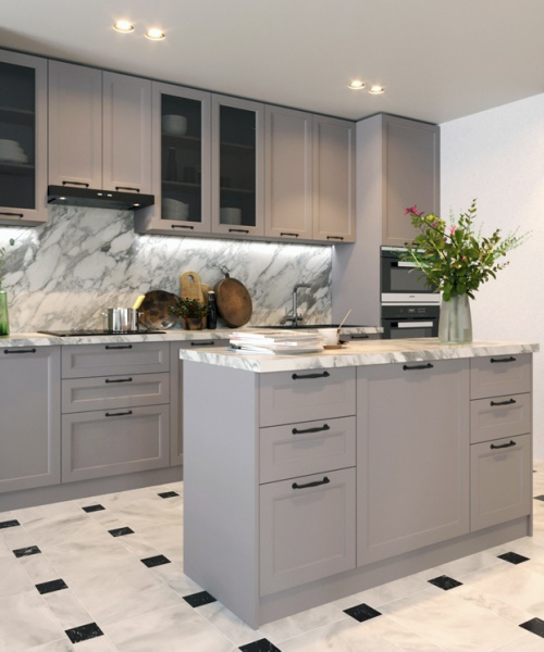 Кухня 008 МДФ матовый