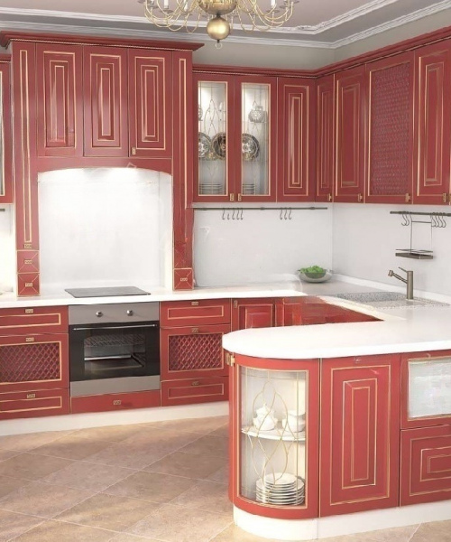 Кухня 030 Патина Золото