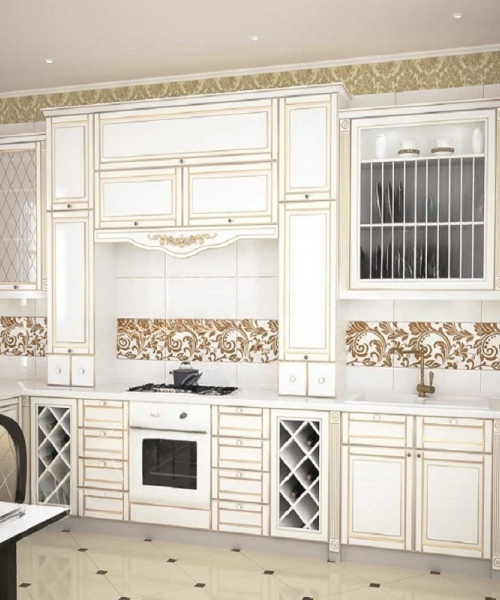 Кухня 026 Патина Золото