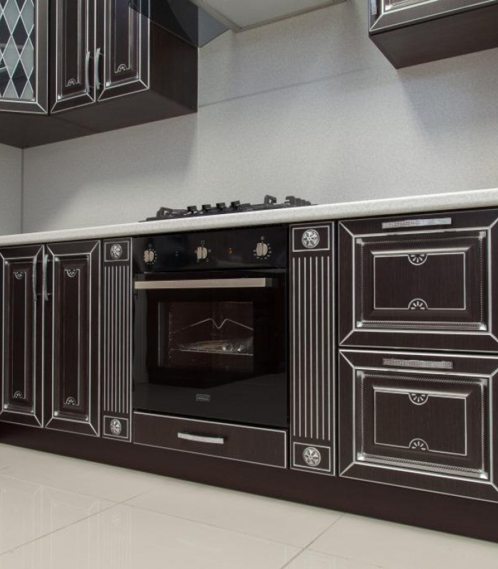 Кухня 022 Патина Серебро